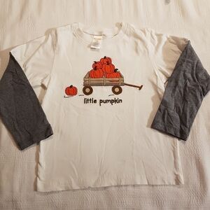 Gymboree boys size 3T pumpkin shirt